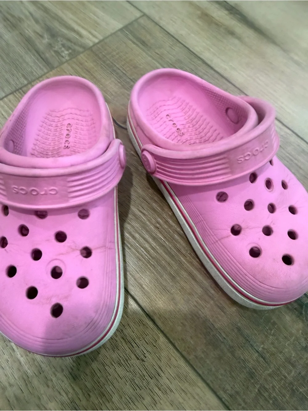 Kids Pink Crocs